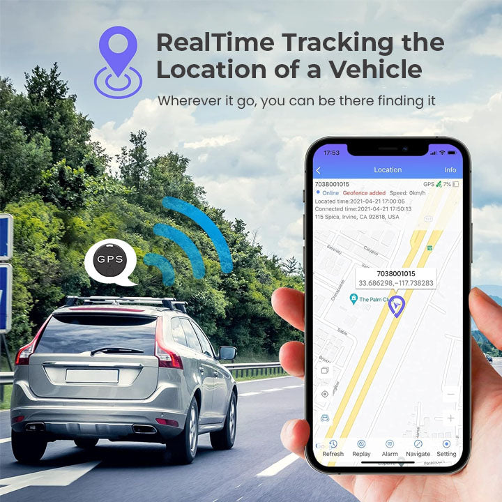 Oveallgo™ EasyFind Mini Magnetic GPS Tracker – LauraSara