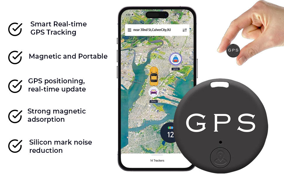 Magnetic Mini GPS Tracker – ZAZADEAL
