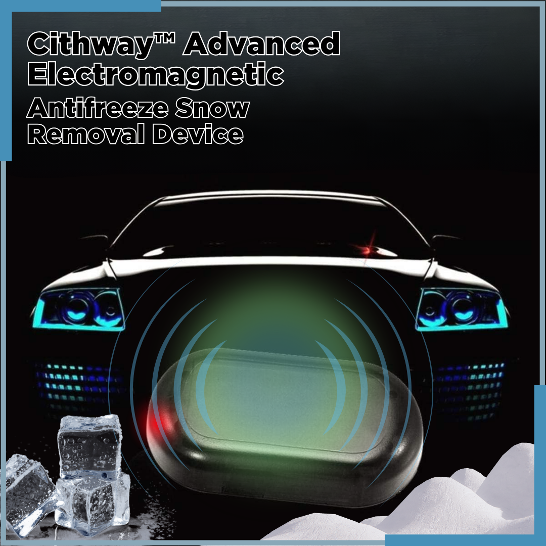 Advanced Electromagnetic Snow Removal Antifreeze, Electromagnetic Car Snow  Clearing Device, Fast Efficient Snow Removal, A Must Have